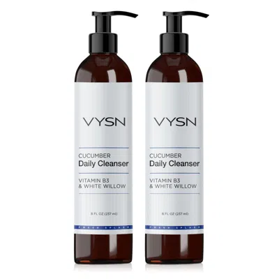 Vysn Cucumber Daily Cleanser In White