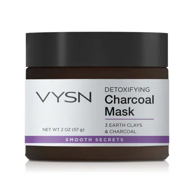 Vysn Detoxifying Charcoal Mask In White