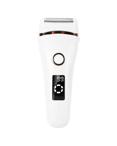 Vysn Digital Women's Electric Rechargeable Wet & Dry Shaver In White