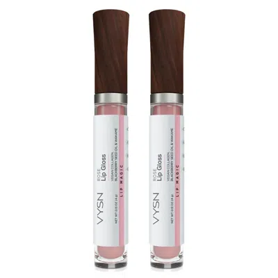 Vysn Lip Gloss With Gradual Plumping In White