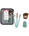 Vysn Precision Beauty Take Me With You 5pc Travel Beauty Prep Set In Black
