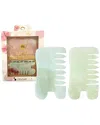 Vysn Revive 2pc Jade & Rose Quartz Gua Sha Combs