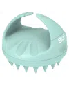 Vysn Tzumi Slf Scalp Massager & Exfoliator In Green