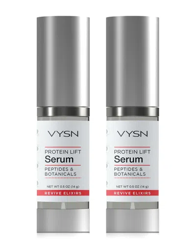 Vysn Unisex 0.5oz Protein Lift Serum - Peptides & Botanicals - 2 Pack In White