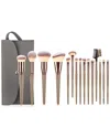 Vysn Unisex 15pc Makeup Brush Set