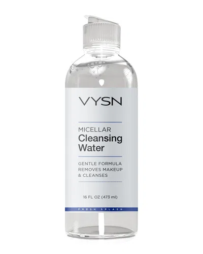 Vysn Unisex 16oz Micellar Cleansing Water - Gentle Formula Removes Makeup & Cleanses In Transparent