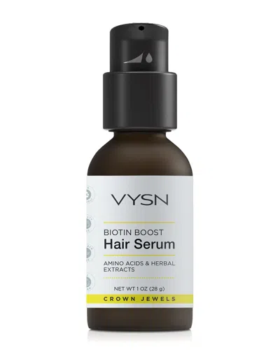 Vysn Unisex 1oz Biotin Boost Hair Serum - Amino Acids & Herbal Extracts In White