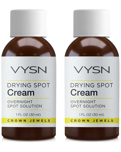 Vysn Unisex 1oz Drying Spot Cream - Overnight Spot Solution - 2 Pack In Brown