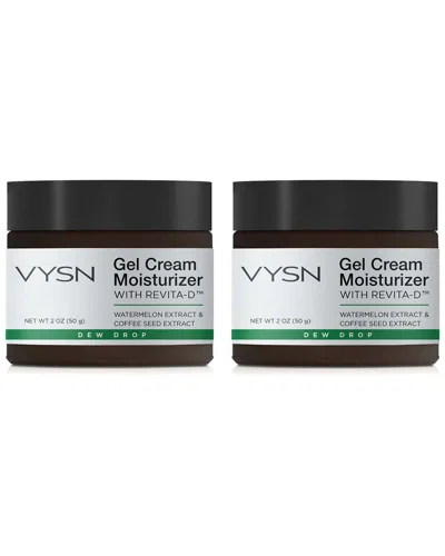 Vysn Unisex 2oz Gel Cream Moisturizer With Revita-d™ - Watermelon Extract & Coffee Seed Extract - 2 In Brown