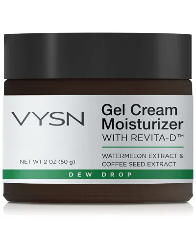 Vysn Unisex 2oz Gel Cream Moisturizer With Revita-d™ - Watermelon Extract & Coffee Seed Extract In White