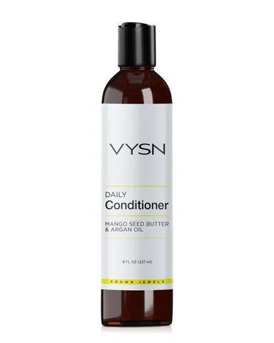 Vysn Unisex 8oz Daily Conditioner - Mango Seed Butter & Argan Oil In White