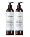 Vysn Unisex 8oz Sensitive Skin Cleanser - Gentle & Soothing Cleanser - 2 Pack