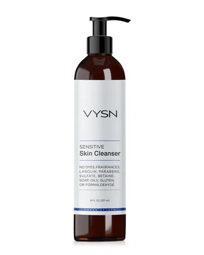 Vysn Unisex 8oz Sensitive Skin Cleanser - Gentle & Soothing Cleanser In White