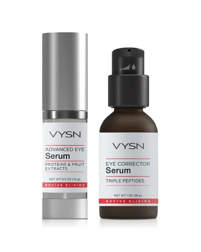 Vysn Unisex Advanced Eye Treatment Duo In White