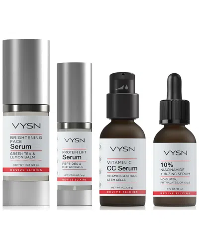 Vysn Unisex Advanced Skin Perfecting Quartet In White