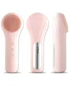 Vysn Unisex Aquapulse Waterproof Silicone Facial Cleansing Brush In Pink