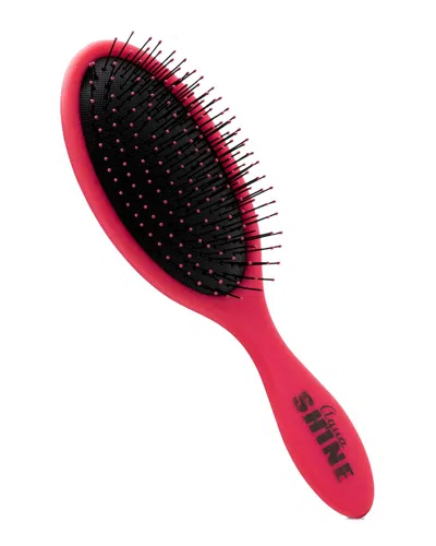 Vysn Unisex Aquashine Wet & Dry Soft-touch Paddle Hair Brush In White