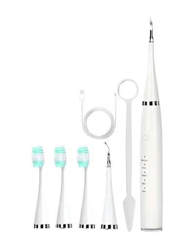 Vysn Unisex Brightsmile Trio 3-in-1 Rechargeable Electric Toothbrush & Cleaner Set In White