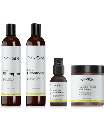 Vysn Unisex Full Spectrum Haircare Set In White