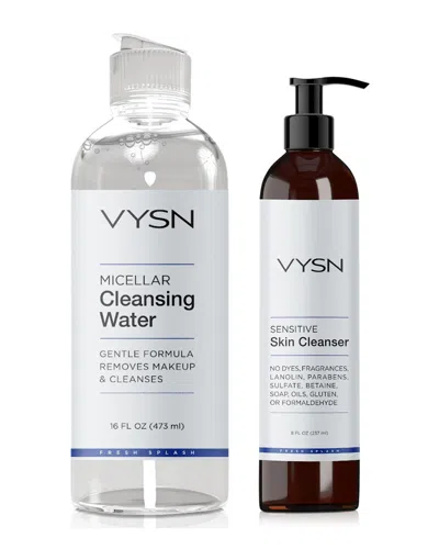 Vysn Unisex Gentle Cleansing Duo In White