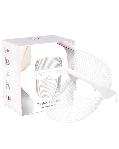 Vysn Unisex Lumimask 7 Color Radiance Portable Multi-function Led Facial Beauty Mask In White