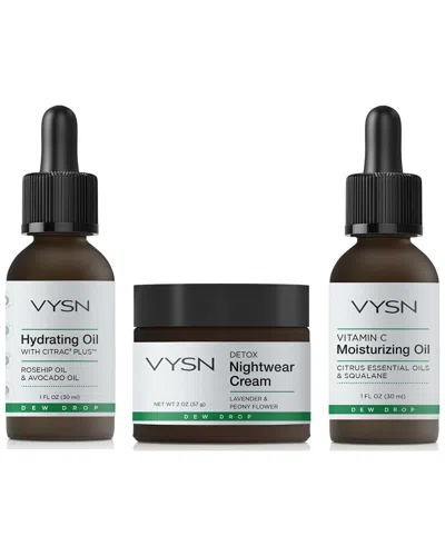 Vysn Unisex Luxury Rejuvenation Trio In White