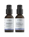 Vysn Unisex Premium Cleansing Oil Duo