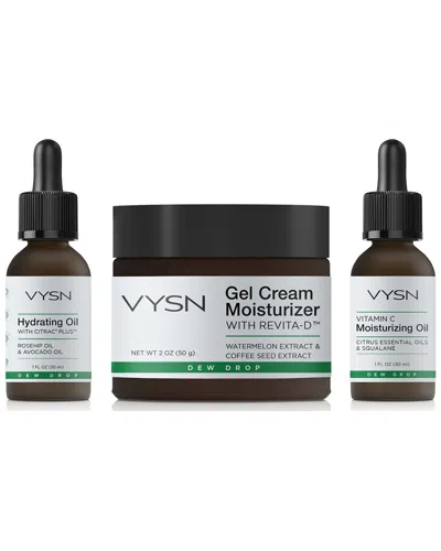 Vysn Unisex Premium Hydration Trio In White