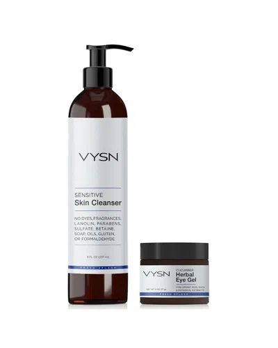 Vysn Unisex Sensitive Eye Relief Duo In White