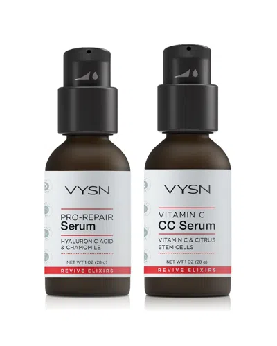 Vysn Unisex Serum Repair And Enhance Duo In White