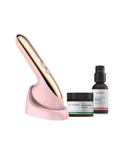 Vysn Unisex Skin Tightening & Repair Set In White