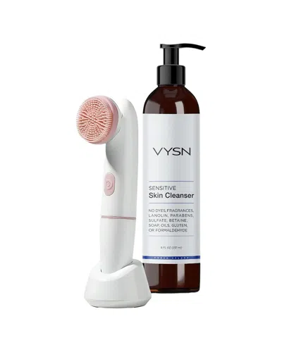 Vysn Unisex Smooth Skin Set In White