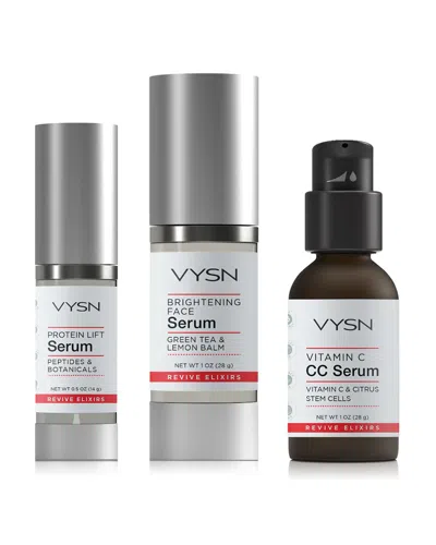 Vysn Unisex Ultimate Brightening Trio In White