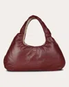 W 78 ST WOMEN'S LARGE NAPPA LAMBSKIN CLOUD BAG