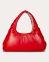 W 78 St Women's Large Nappa Lambskin Cloud Bag In Red