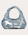 W 78 ST WOMEN'S MICRO DENIM CLOUD BAG