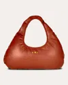 W 78 ST WOMEN'S MICRO NAPPA LAMBSKIN CLOUD BAG