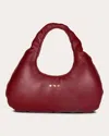 W 78 ST WOMEN'S MICRO NAPPA LAMBSKIN CLOUD BAG