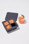 W & P Extra Large Silicone Ice Cube Tray In Charcoal