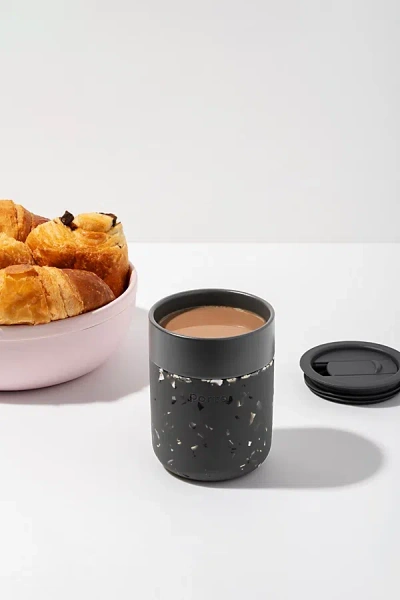 W & P Porter 12 oz Ceramic Mug In Terrazzo Charcoal