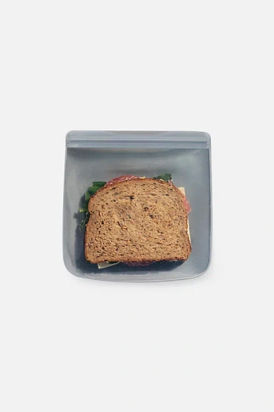W & P Porter 34 oz Silicone Reusable Sandwich Bag In Slate