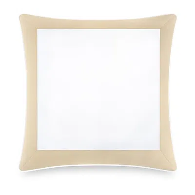 W By Wamsutta 2-pk. Pieced Frame Euro Sham In Beige