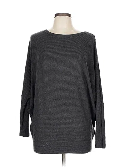 Pre-owned W. By Wantable 3/4 Sleeve T-shirt In Gray