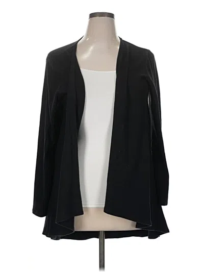 Pre-owned W. By Wantable Cardigan Sweater In Black