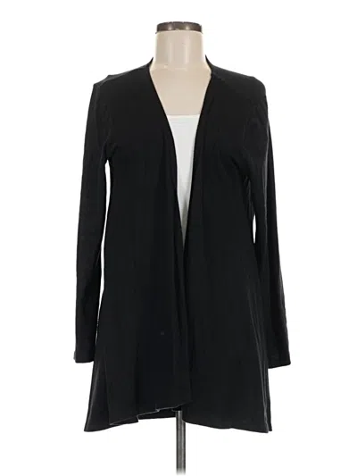 Pre-owned W. By Wantable Cardigan Sweater In Black