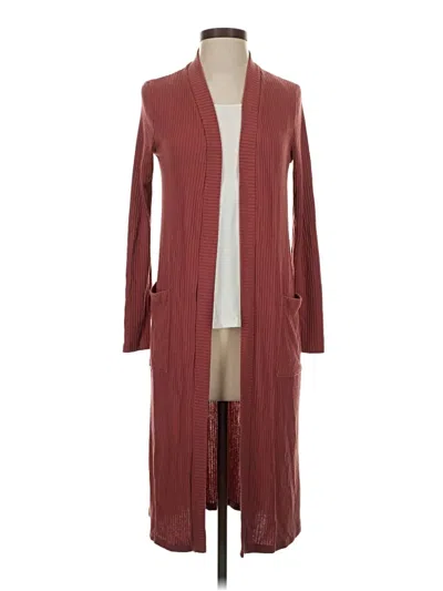 Pre-owned W. By Wantable Kimono In Burgundy