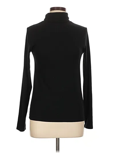 Pre-owned W. By Wantable Long Sleeve Turtleneck In Black