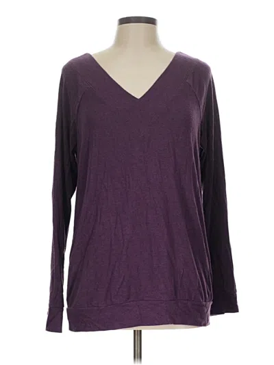 Pre-owned W. By Wantable Pullover Sweater In Purple