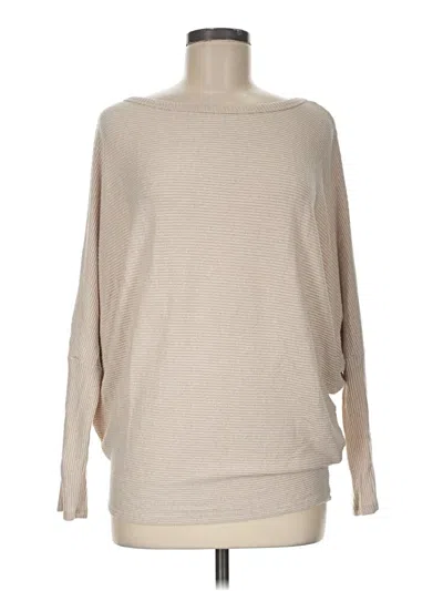 Pre-owned W. By Wantable Pullover Sweater In Tan