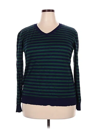 Pre-owned W. By Wantable Pullover Sweater In Teal